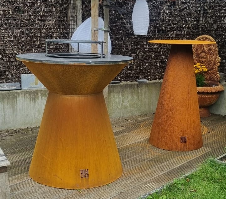 cortenstaal plancha bbq