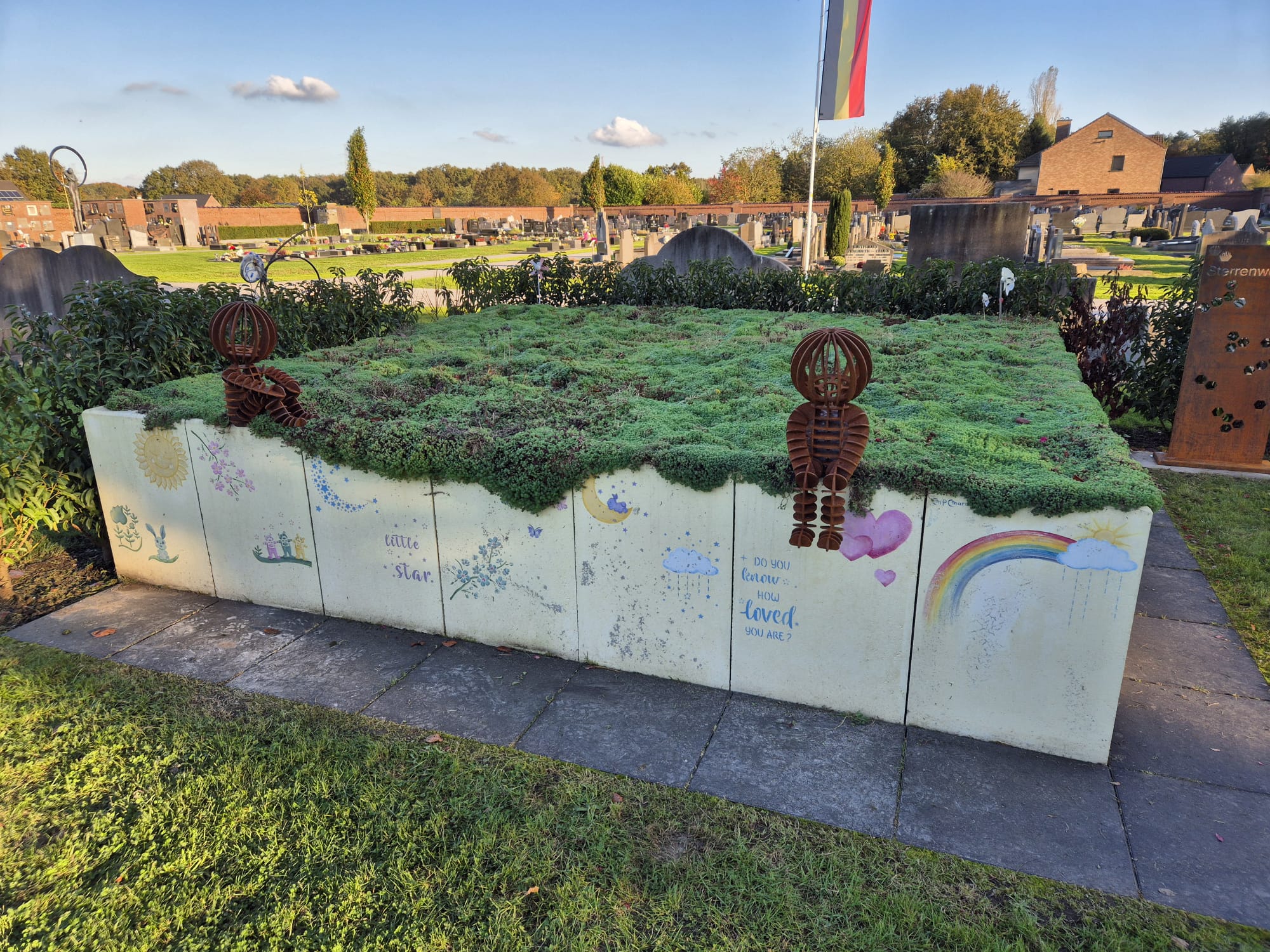 Cortenstaal sterrenkinderen Cortenstaal sterrenkinderen