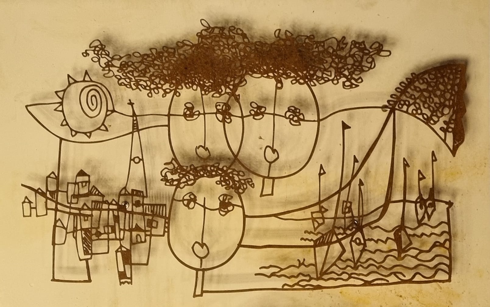 Jan Latinne cortenstaalkunst mijn dorp Jan Latinne cortenstaalkunst mijn dorp