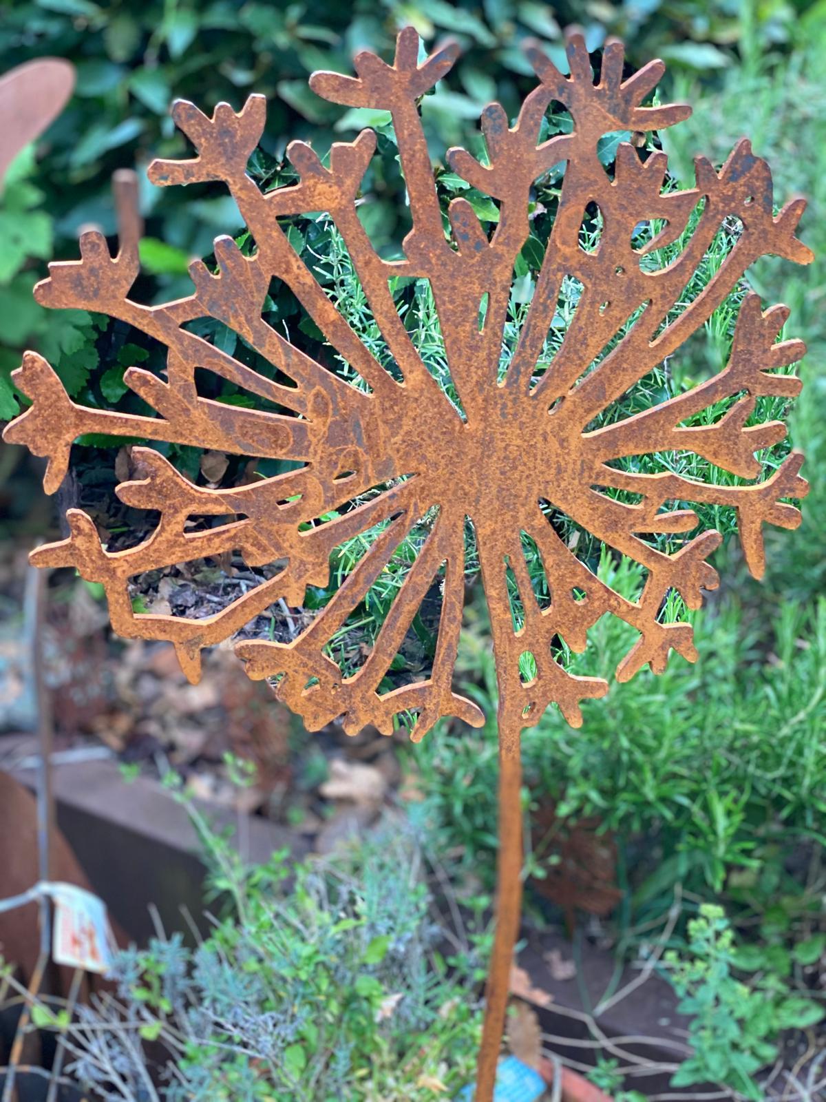 cortenstaal bloem tuindecoratie cortenstaal bloem tuindecoratie